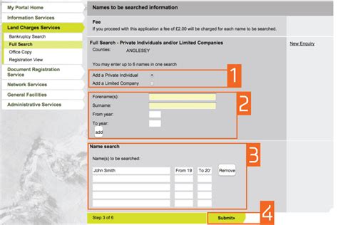 Charge lookup 